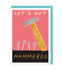 Ohh Deer - Lets Get Hammered Greeting Card