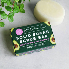 Paper Plane Designs - Avocado Sugar Scrub Bar