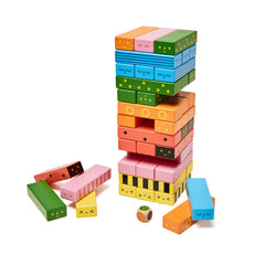 Kikkerland Stack-A-Bug Wooden Game