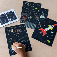 Rex London - Space Age Scratch Art