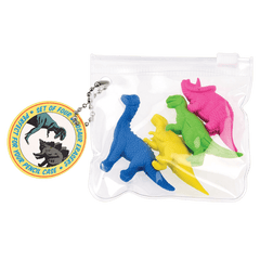 Rex London - Dinosaur Erasers - Set Of 4