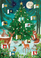 Roger La Borde Christmas Advent Card - Heart of the Forest
