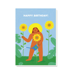 Stormy Knight Mother Nature Birthday Card