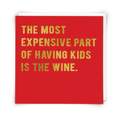 Cloud Nine Expensive Kids Card