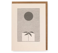 Archivist - Rain Greetings Card