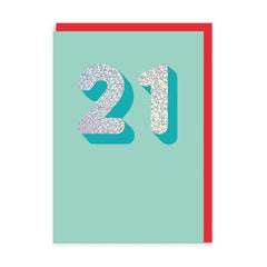 Ohh Deer 21st Birthday Card