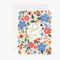 Rifle Paper Wild Rose Thank You Box of 8