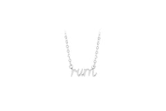 Rum Lettering Necklace