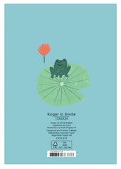 Roger La Borde Frog Happy Birthday Card