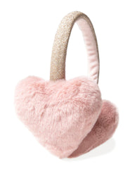 Rockahula Kids Fluffy Love Heart Earmuffs