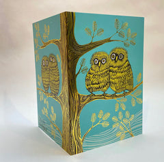 Lush Designs - Baby Owl Greeting Card