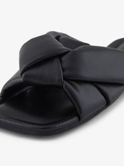 Pieces Adore Padded Sandal - Black