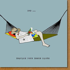 Sally Scaffardi Inner Sloth Dad Card