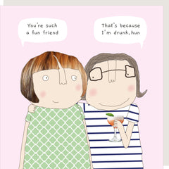 Rosie Made A Thing - Fun Friend Card