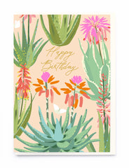 Noi Publishing Happy Birthday Aloe Vera Card