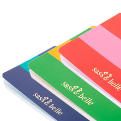 Sass & Belle Bright Ideas Striped Notebooks