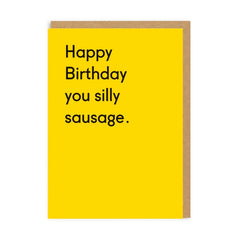 Ohh Deer - Silly Sausage Birthday Greeting Card