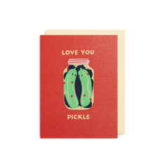 Lagom Design Love You Pickle Mini Card