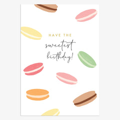 Think Of Me - Birthday Macaroons