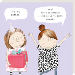 Rosie Made A Thing - Celebrate Card