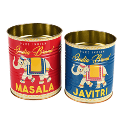 Rex London - Masala And Javitri Storage Tins - Set Of Two
