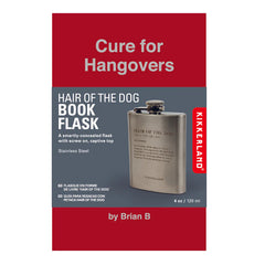 Kikkerland - Hair of The Dog Flask Book