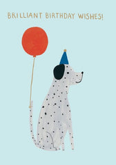 Roger La Borde Spotted Dog With Balloon