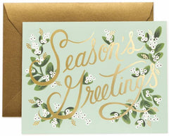 Rifle Paper Season’s Greetings Christmas Box of 8 - Card Pack