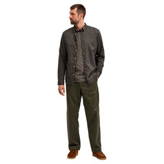 Selected Homme - Slim Flannel Shirt - Chinchilla