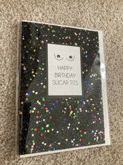 Five Dollar Shake - Happy Birthday Sugar Tits Card