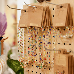 Lisa Angel- Millefiori Bead Amour Necklace