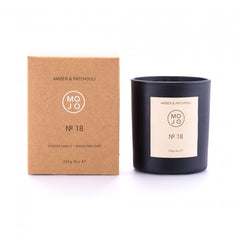 Mojo Amber & Patchouli Soy Wax Candle No. 18