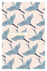 The Art File - Thank You Cranes 10 Cards