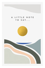 The Art File - 'A Little Note To Say' 10 Card Pack
