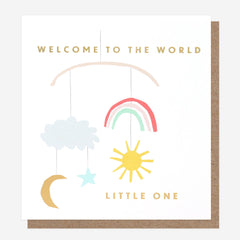 Caroline Gardner - Welcome To The World New Baby Card