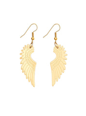 Tatty Devine - Pegasus Mini Drop Earrings in Mirror Gold