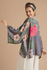 Powder Design - Hedgerow Kimono Jacket Pewter