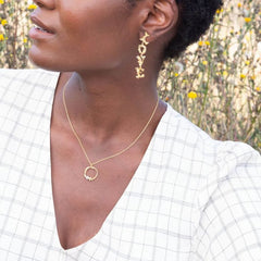Alex Monroe Baby Posy Loop Necklace