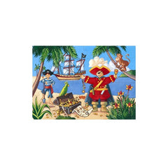Djeco Silhouette Puzzle - Pirate & His Treasure