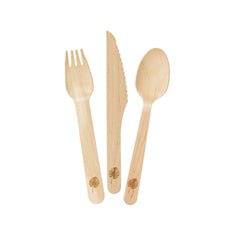 Eco Wooden Party Cutlery