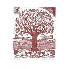 Tree of Life Greeting Card - Artists Cards by Hannah Firmin
