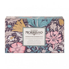 Morris & Co Pink Clay And Honeysuckle Scented Soap